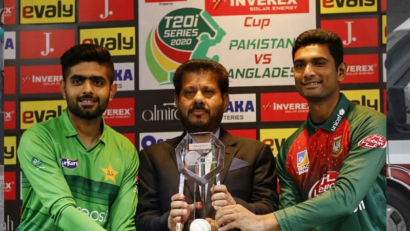 پاکستان اور بنگلہ دیش کےمابین پہلا ٹی ٹوئنٹی میچ آج کھیلا جائے گا