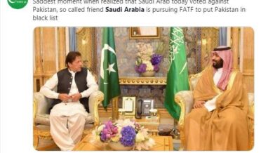 Suadia Arabia and Pakistan