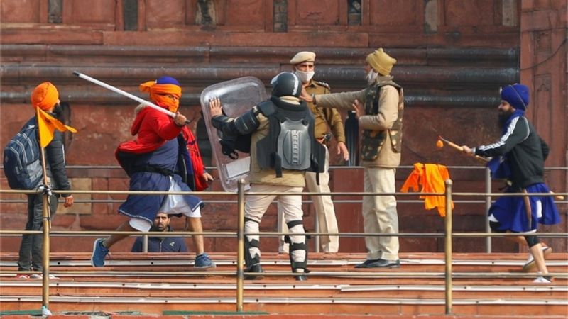 کسانوں کی ٹریکٹر پریڈ